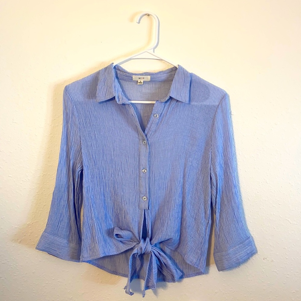 Button Up Collared Shirt